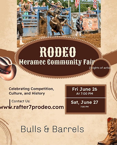 June 26 - 27, 2026: Bulls & Barrels - Meramec Community Fair